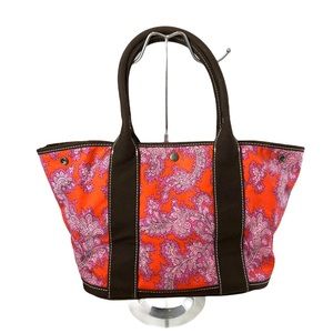 J. Crew Canvas Paisley Print Tote Shoulder Bag